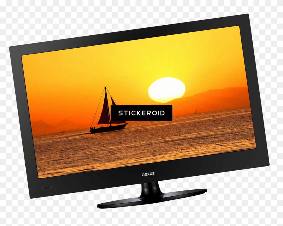 Old Tv Led Backlit Lcd Display, Boat, Transportation, Screen, Vehicle Free Transparent Png