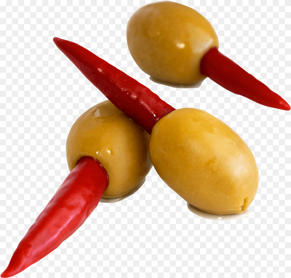 Transparent Olive Olives Stuffed With Chili Peppers, Food, Ketchup Png Image