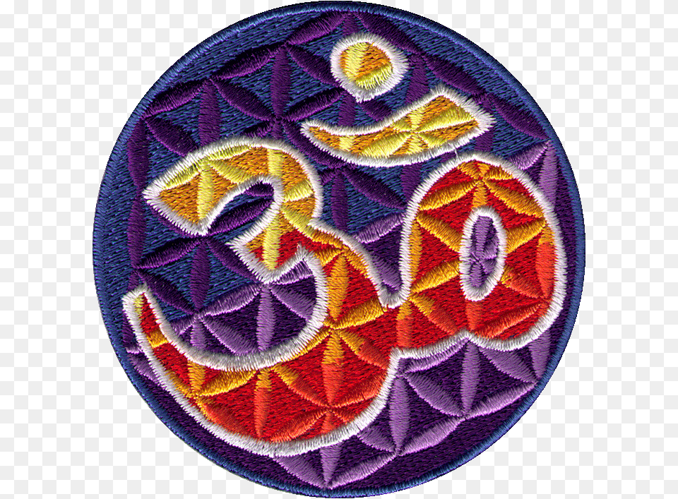 Transparent Om Symbol Om, Embroidery, Pattern, Home Decor, Stitch Free Png Download