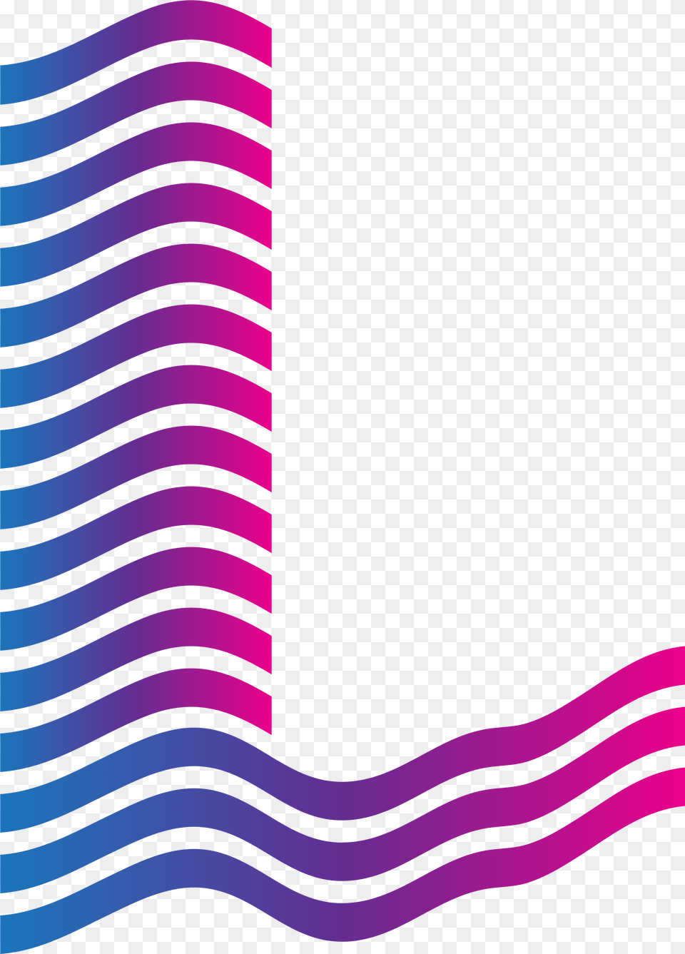 Transparent Ondas De Colores Illustration, Art, Graphics, Purple, Light Free Png