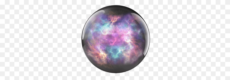 Transparent Opal Nebula Magic Crystal Ball, Accessories, Ornament, Sphere, Gemstone Free Png Download
