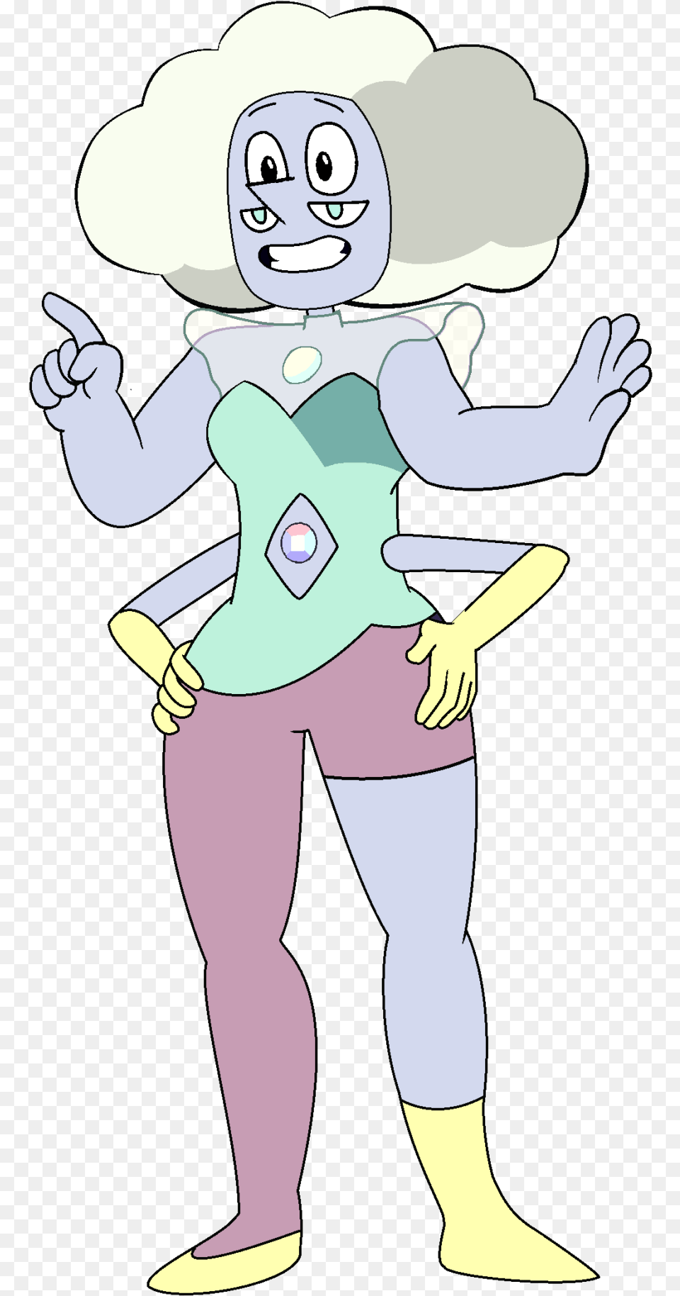Opalite Steven Universe White Pearl, Baby, Cartoon, Person, Book Free Transparent Png