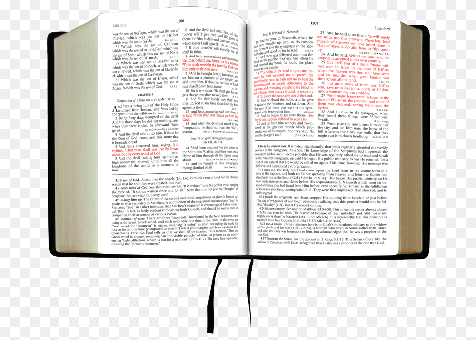 Transparent Open Bible, Book, Page, Publication, Text Free Png Download