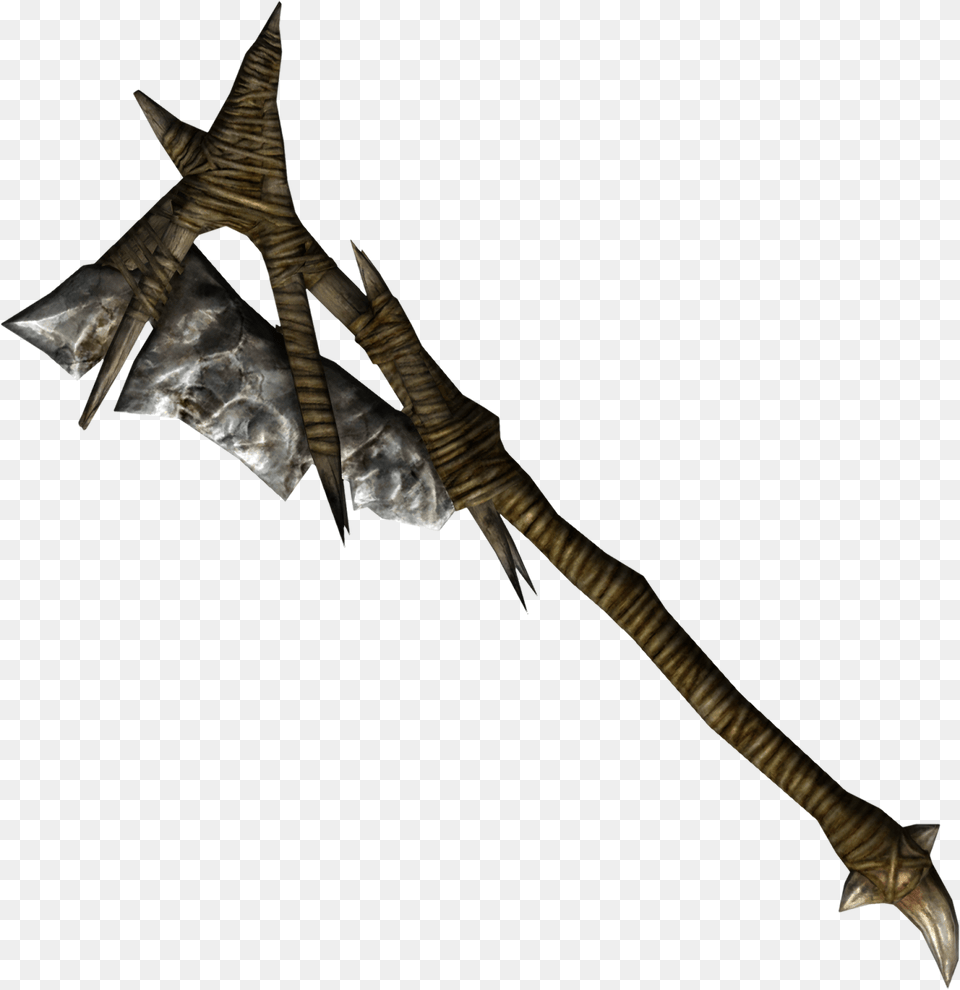 Transparent Orc Skyrim Forsworn Axe, Sword, Weapon, Mortar Shell Free Png