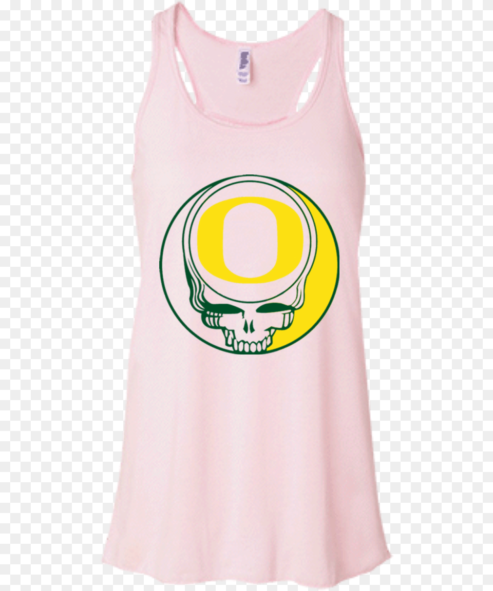 Transparent Oregon Ducks Grateful Dead Steal Your Face, Clothing, Tank Top, Head, Person Png Image