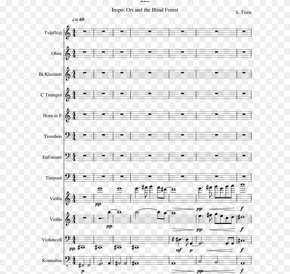 Transparent Ori And The Blind Forest Logo Good Doctor Theme Song Sheet Music, Gray Png Image