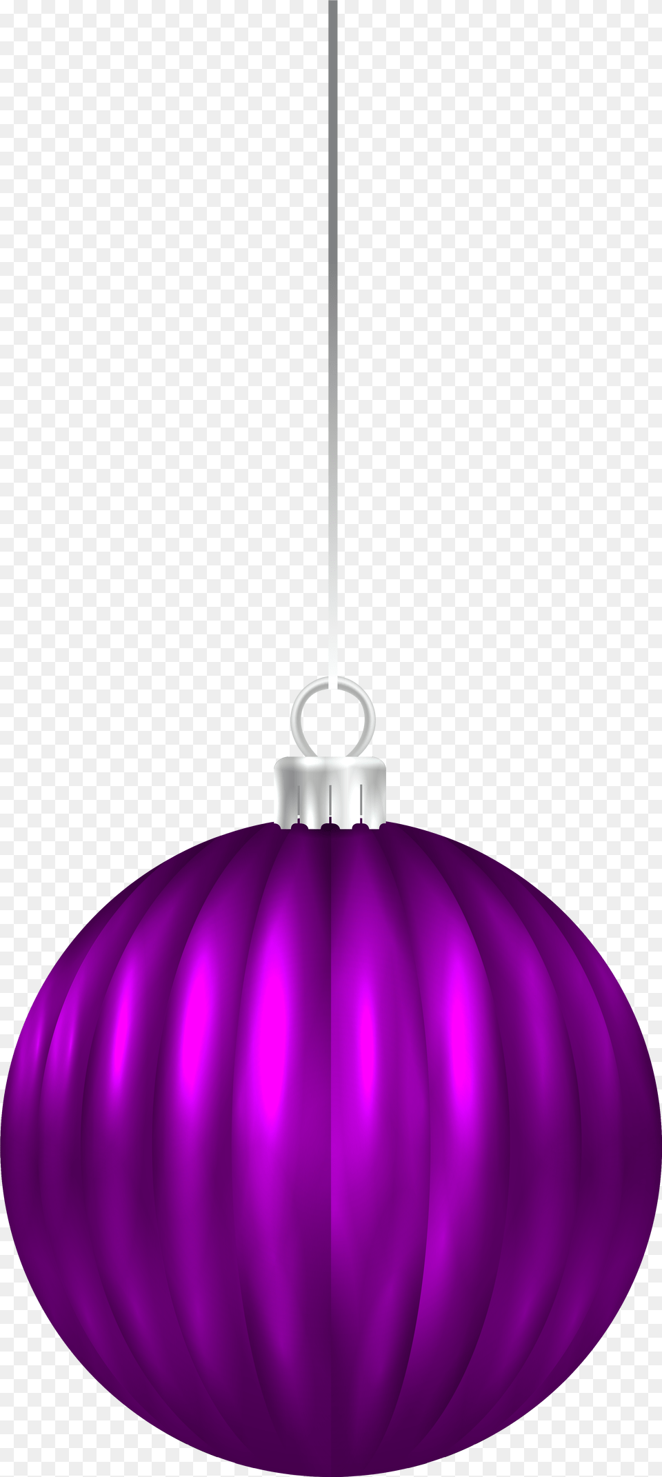 Transparent Ornament Clip Art Purple Christmas Ball, Lamp, Lighting, Accessories, Lampshade Free Png