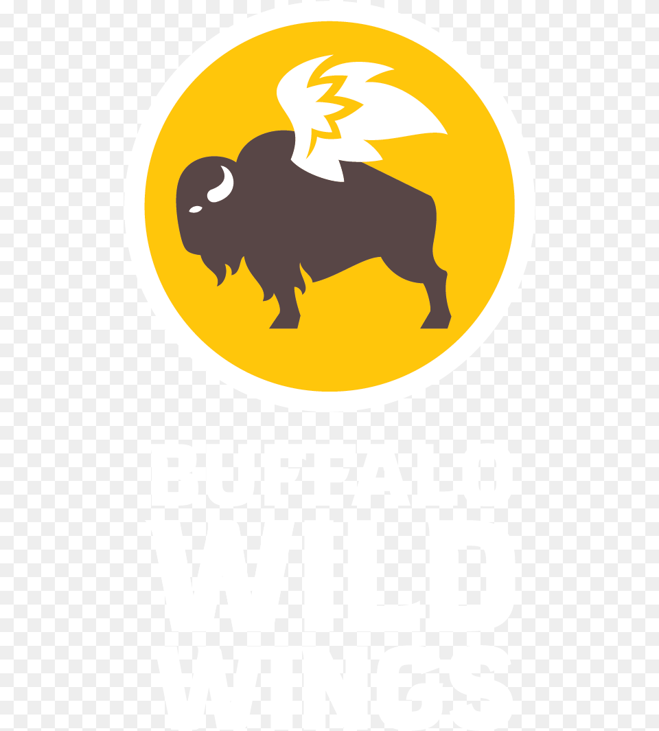 Transparent Ornamentos Decorativos Vectorizados Buffalo Wild Wings Logo Transparent, Animal, Mammal, Wildlife, Bull Free Png Download