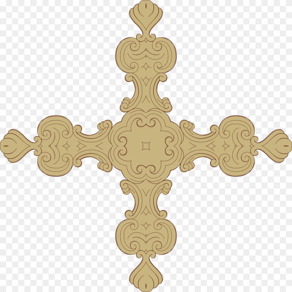 Transparent Ornate Cross Clipart Coat Of Arms For Adams, Symbol Free Png