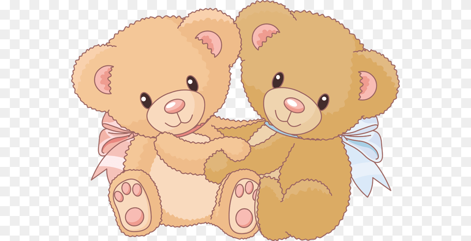 Transparent Ositos Cute Animated Teddy Bear, Teddy Bear, Toy, Animal, Mammal Free Png