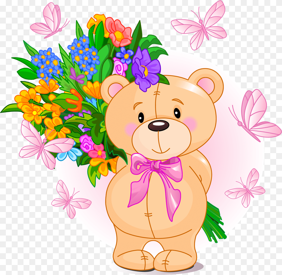 Transparent Ositos Tarjetas De Para Katy, Art, Graphics, Pattern, Flower Free Png