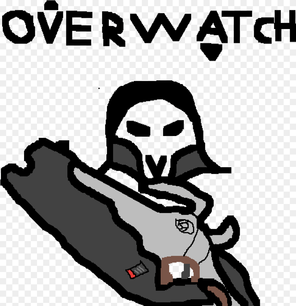 Transparent Overwatch Reaper Illustration, Firearm, Weapon, Baby, Person Free Png Download