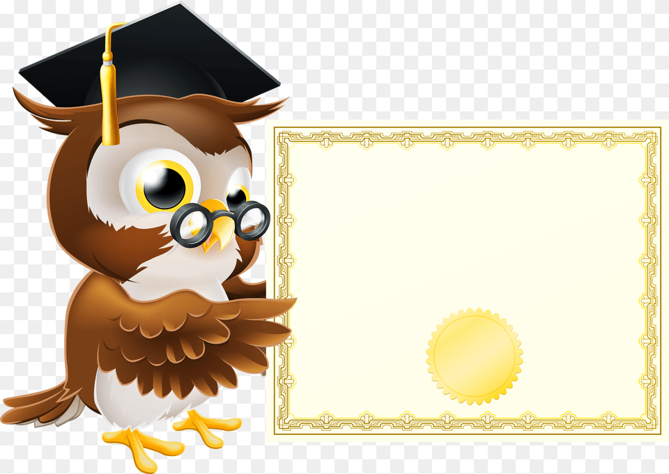 Owl Clipart Clip Art Owl School, People, Person, Graduation, Nature Free Transparent Png