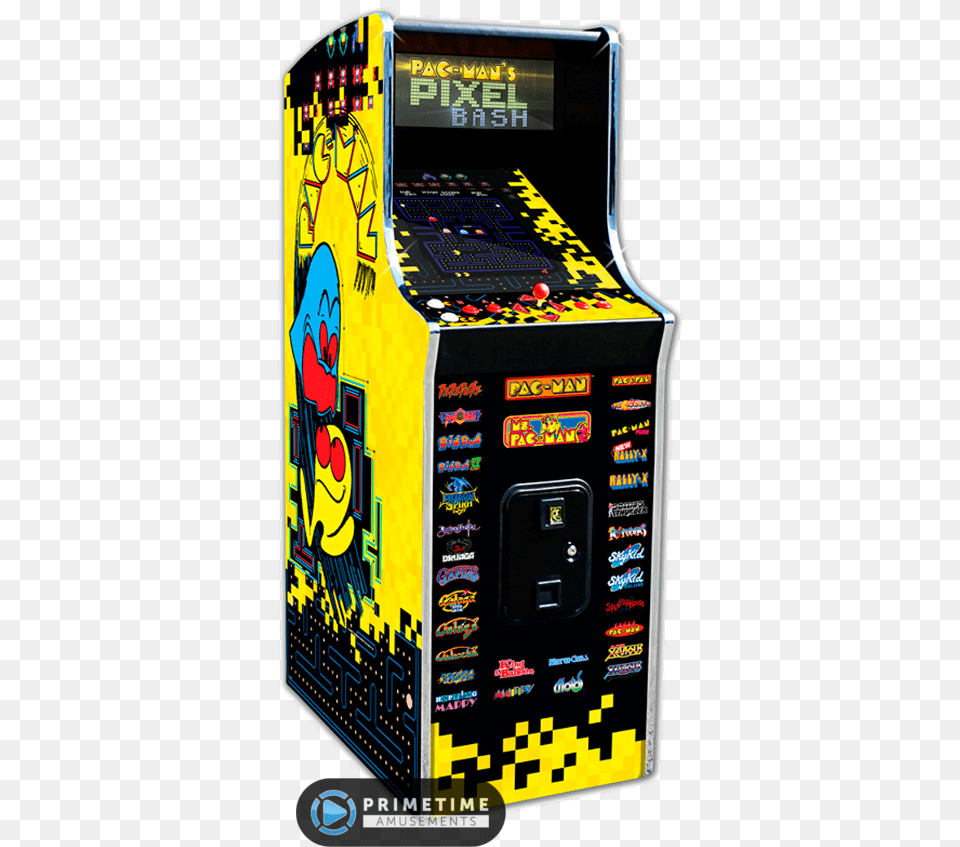 Transparent Pacman Pixel Pac Man S Pixel Bash, Arcade Game Machine, Game Free Png Download
