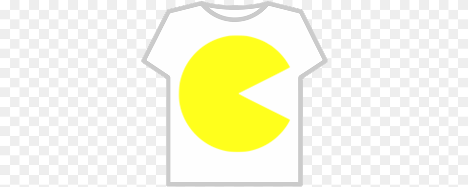 Transparent Pacman Roblox Pac Man T Shirt Roblox, Clothing, T-shirt Free Png Download