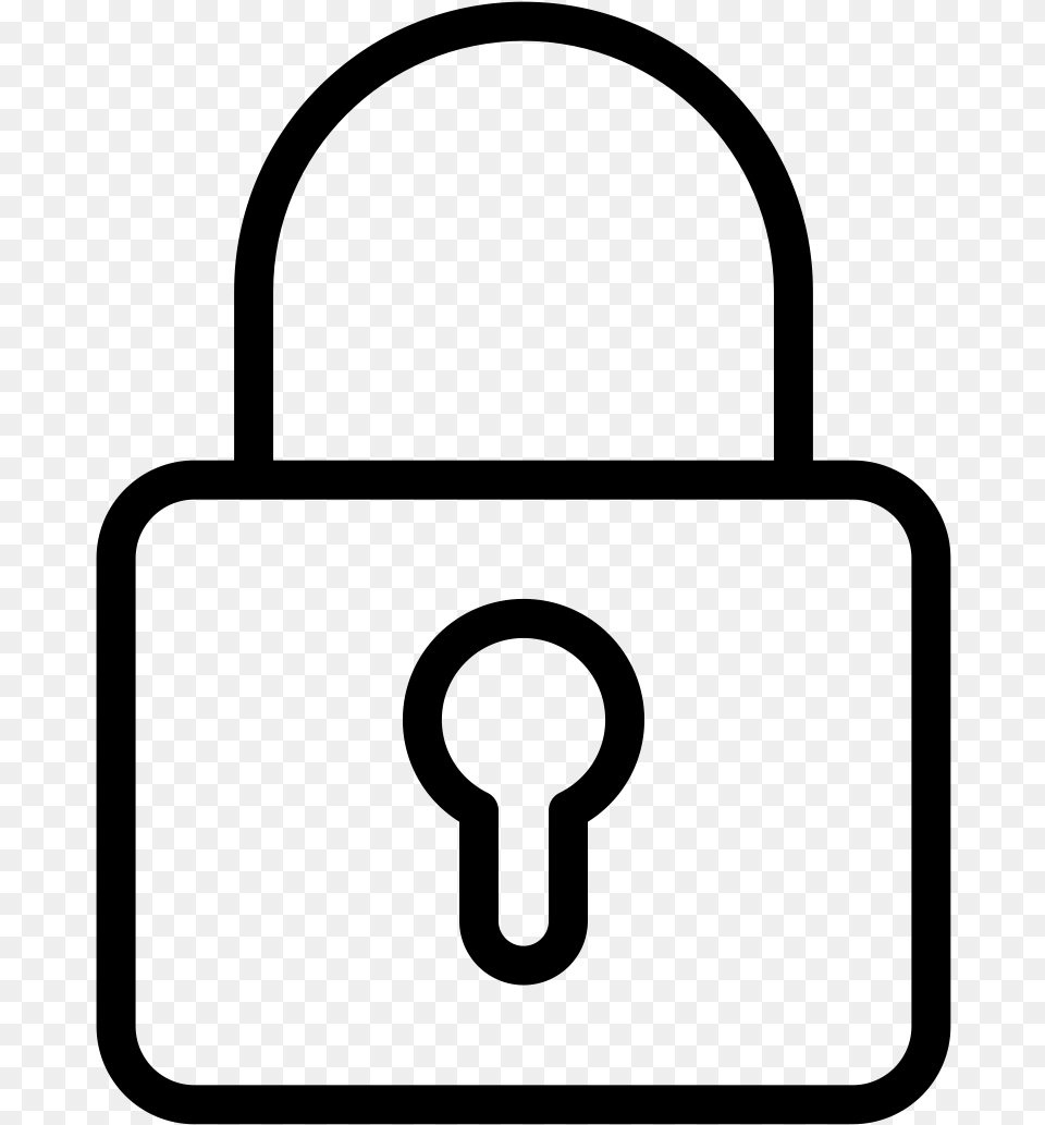 Padlock Clipart Clipart Black And White Lock, Gray Free Transparent Png