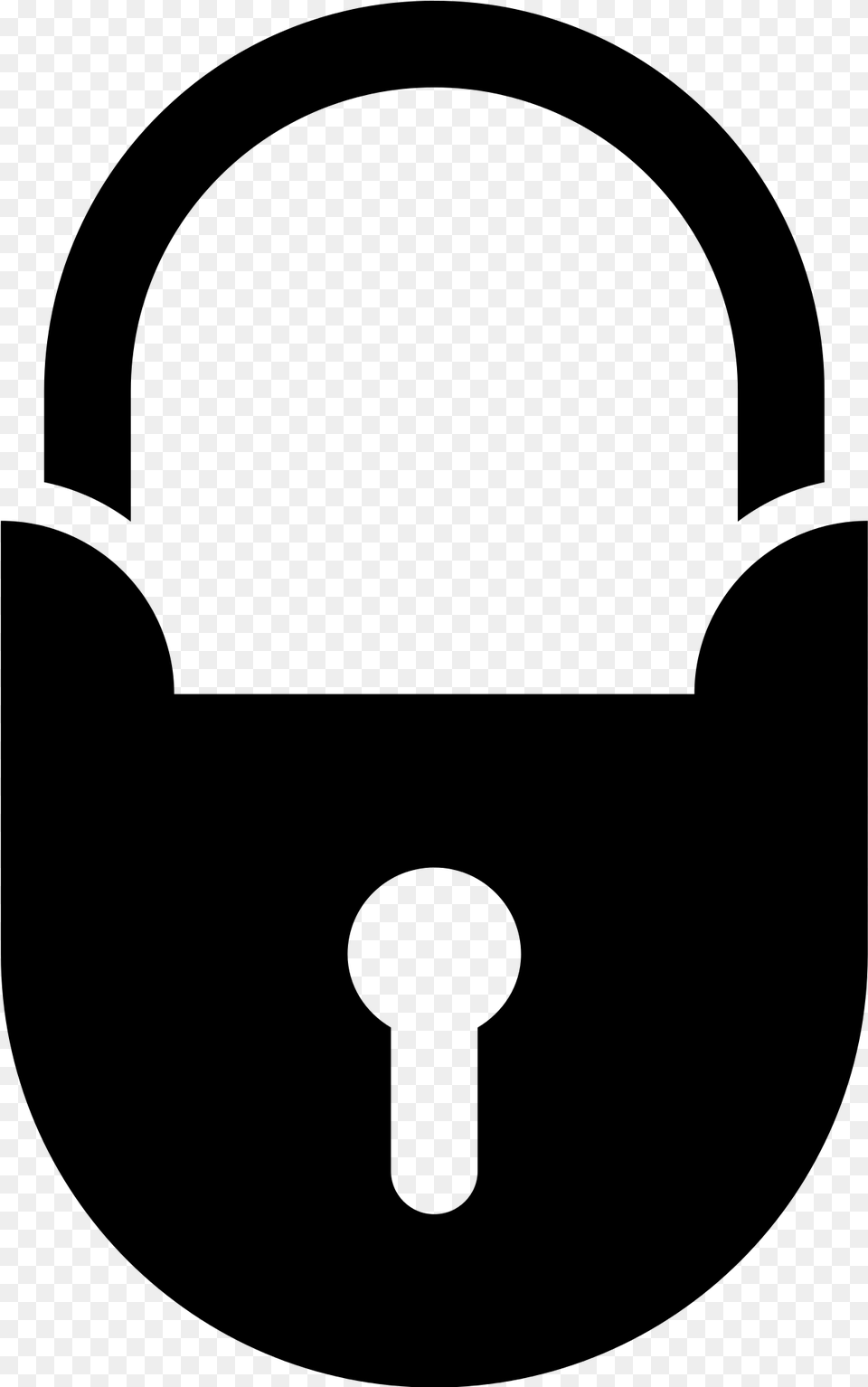 Transparent Padlock Vector Vector Lock Icon, Gray Free Png Download