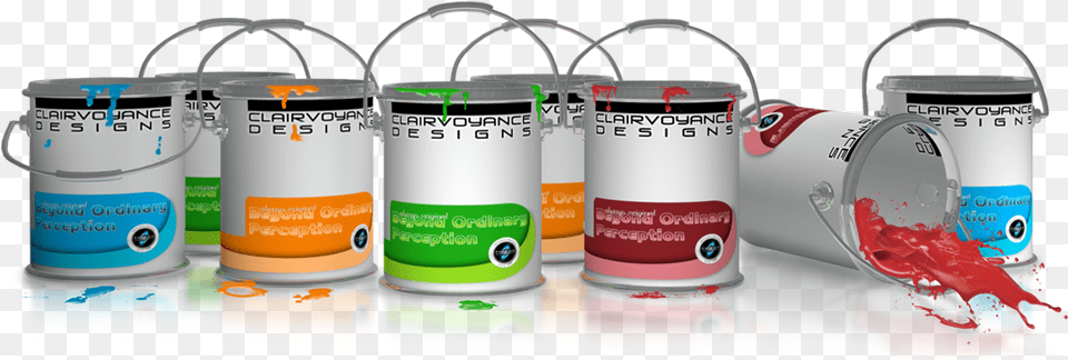 Transparent Paint Bucket Circle, Paint Container, Cup, Can, Tin Free Png Download