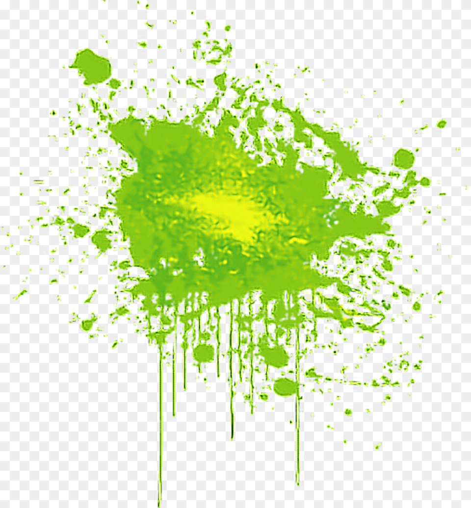 Transparent Paint Splatter Green Paint Splatter Transparent Background, Art, Graphics, Plant, Pollen Free Png