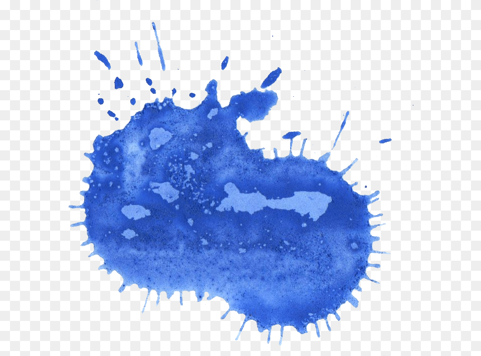 Transparent Paint Stain Blue, Nature, Outdoors, Sea, Water Png Image