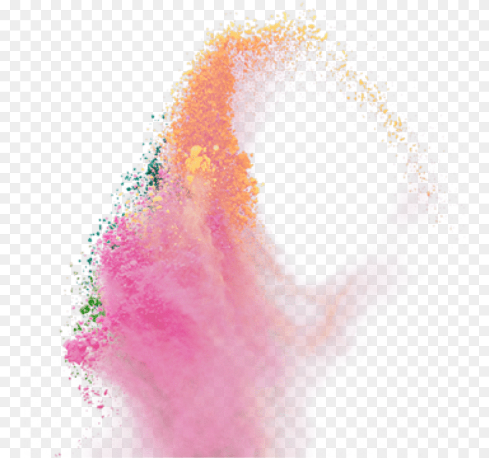 Transparent Paint Streak Watercolor Paint, Purple, Person, Head Free Png