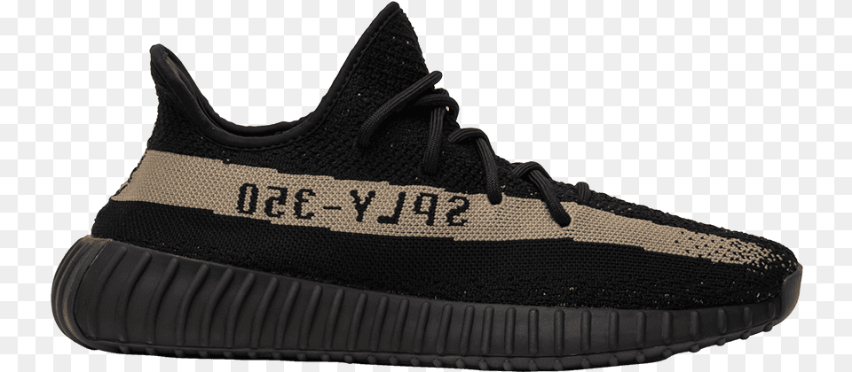 Transparent Pair Of Running Shoes Clipart Yeezy Boost 350 V2 Oreo, Clothing, Footwear, Shoe, Sneaker Free Png Download