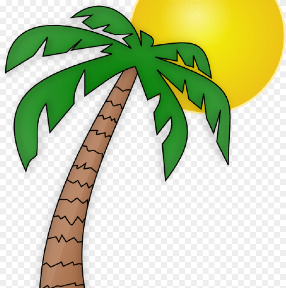 Transparent Palm Trees Clip Art Karibik Clipart, Palm Tree, Plant, Tree, Food Free Png Download