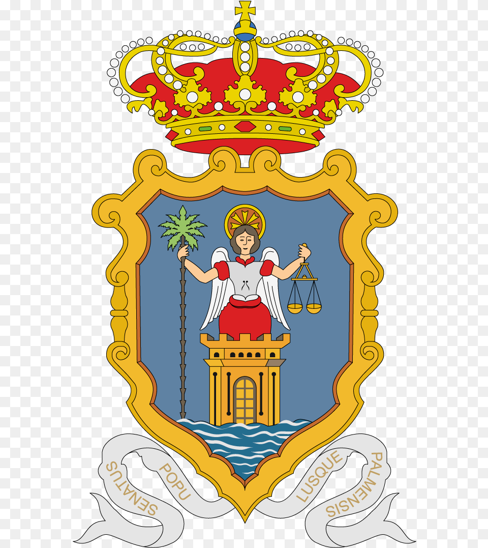 Palma Santa Cruz De La Palma, Emblem, Symbol, Baby, Logo Free Transparent Png