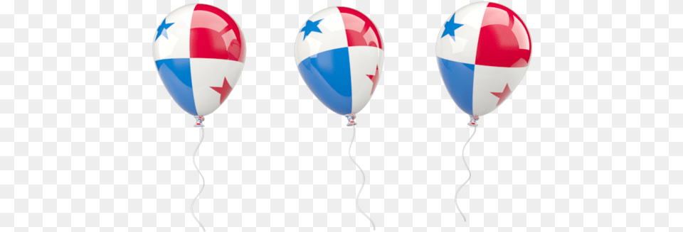 Transparent Panama Flag, Balloon, Aircraft, Transportation, Vehicle Png