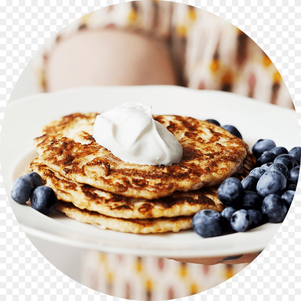 Transparent Pancake Breakfast Keto Diet Keto Breakfast Recipe, Bread, Food, Meat, Pork Free Png Download