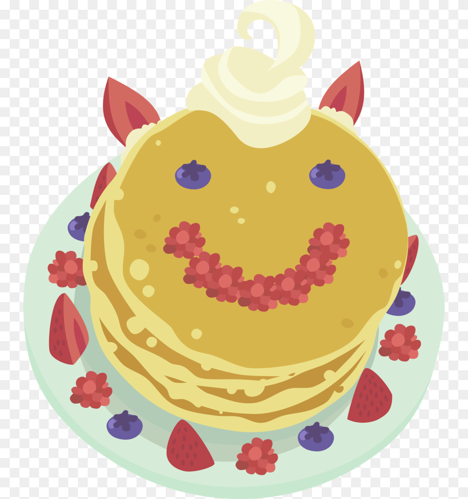 Transparent Pancake Clipart Mlp A Royal Problem, Birthday Cake, Bread, Cake, Cream Png Image