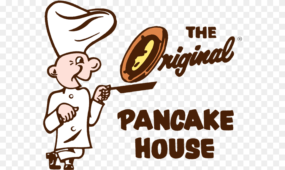 Transparent Pancake Clipart Original Pancake House Logo, Baby, Person, Face, Head Png Image