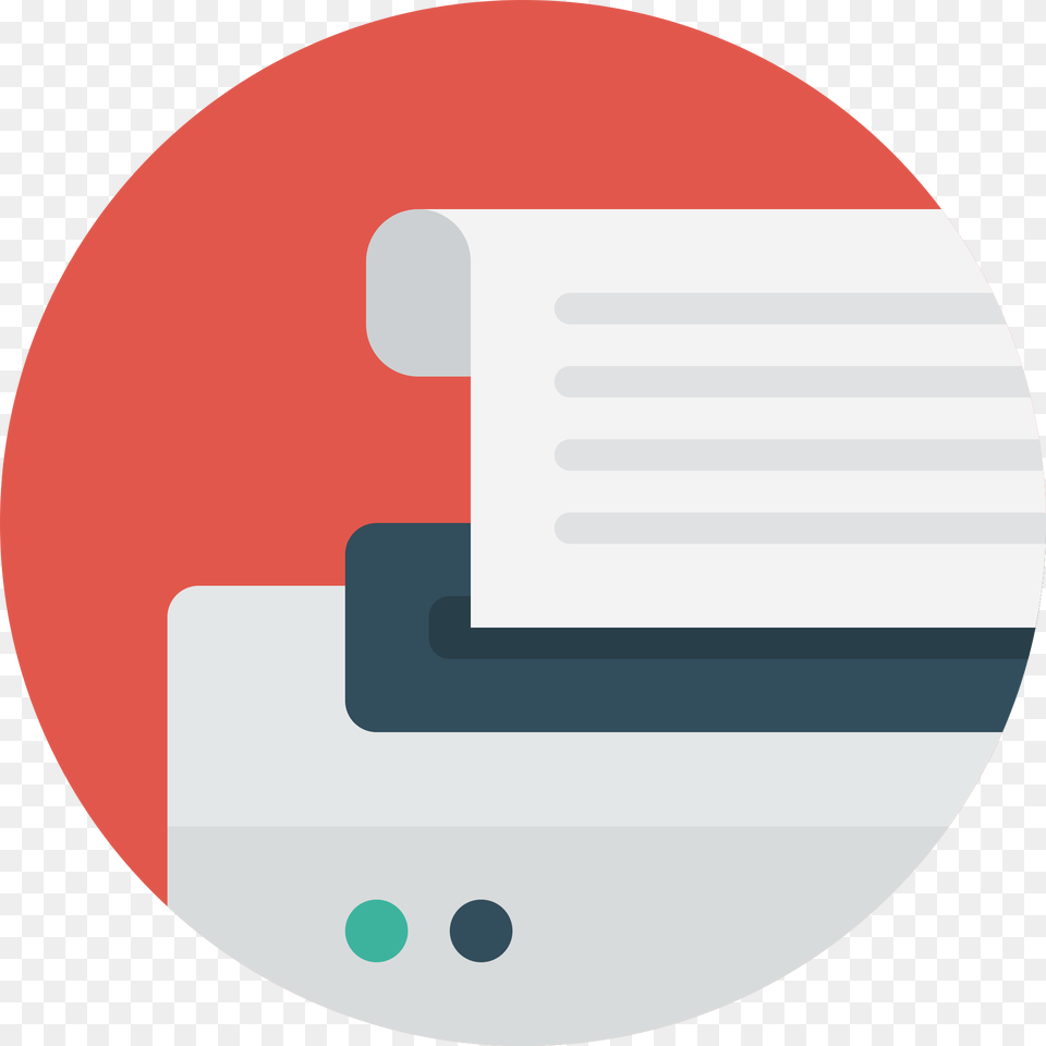 Paper Icon Flat Printer Icon, Disk, Electronics, Hardware, Computer Hardware Free Transparent Png