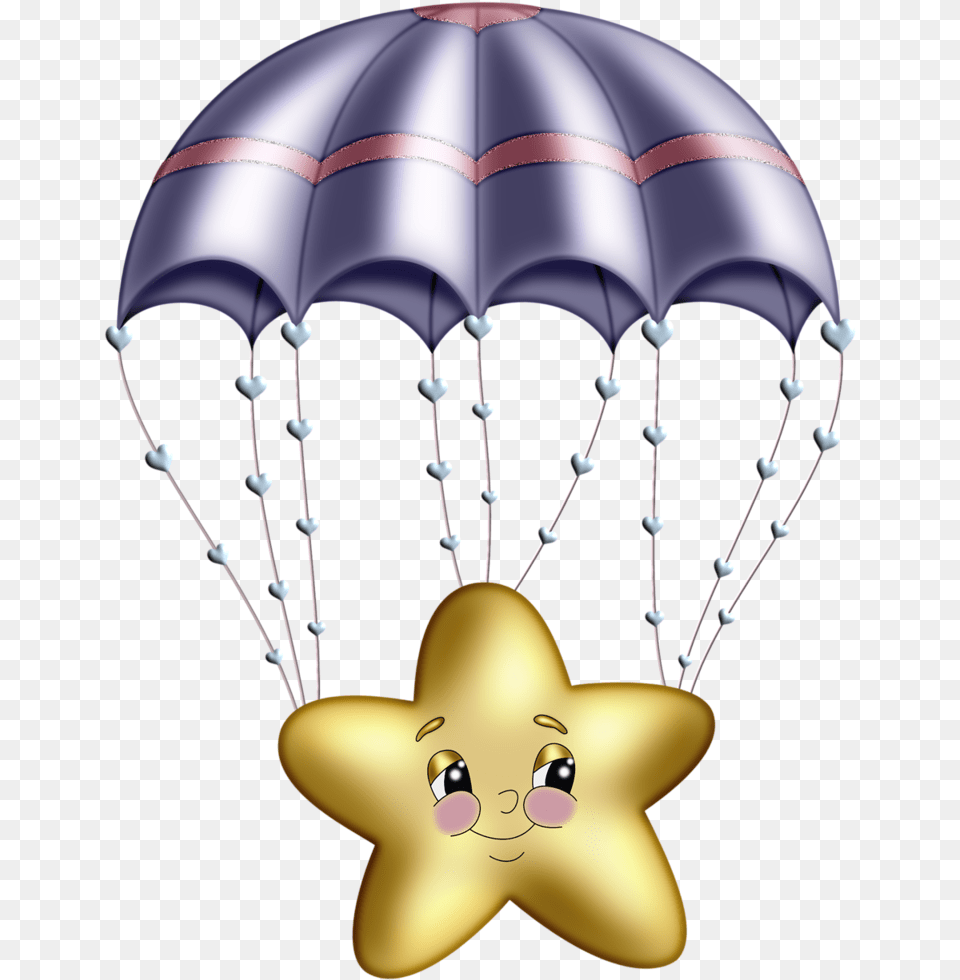 Transparent Parachute Clipart Estrellas Animadas, Chandelier, Lamp, Balloon Png