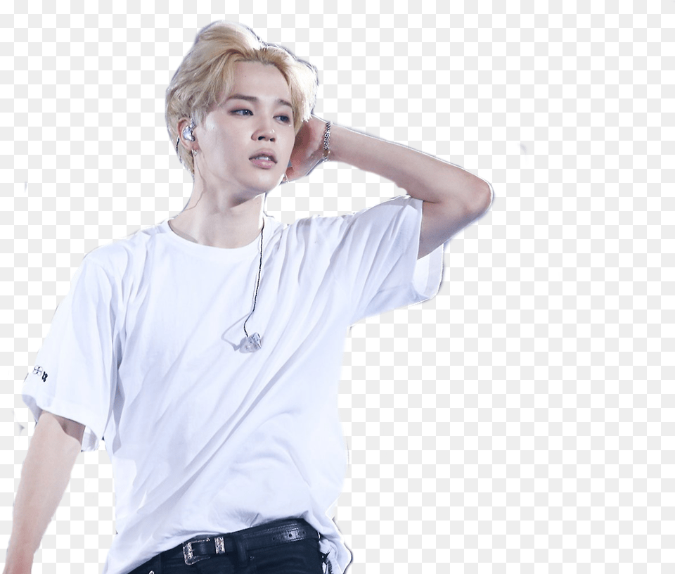 Park Jimin, Accessories, T-shirt, Sleeve, Person Free Transparent Png