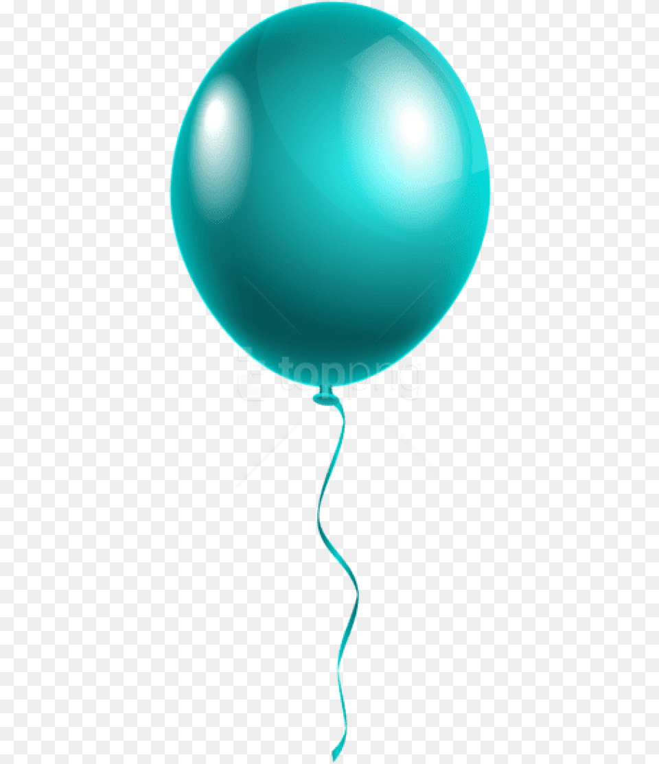 Transparent Party Balloon Single Balloon Transparent Background Free Png