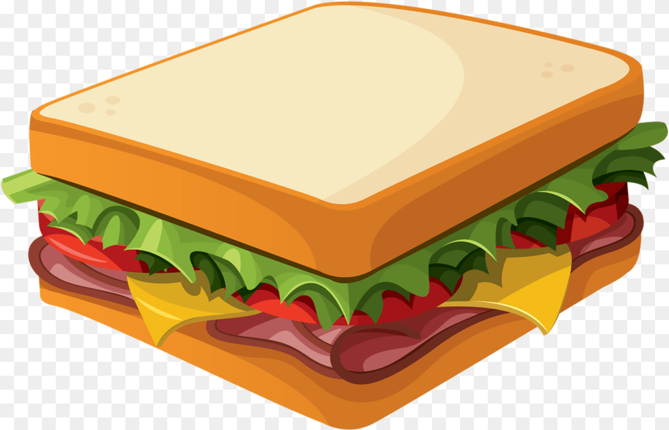 Transparent Party Food Clipart, Lunch, Meal, Sandwich, Dynamite Free Png