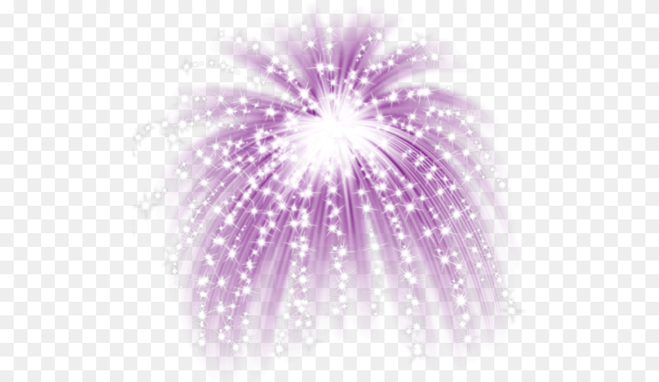 Transparent Party Lights Clipart Purple Fireworks With White Background, Pattern, Accessories, Fractal, Ornament Free Png