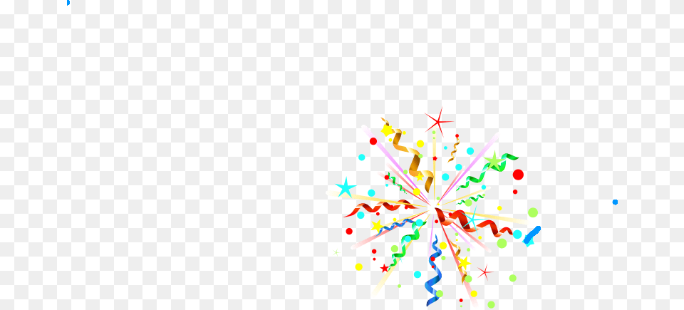 Transparent Party Streamers Clipart Party Poppers, Art, Graphics, Fireworks, Baby Free Png Download
