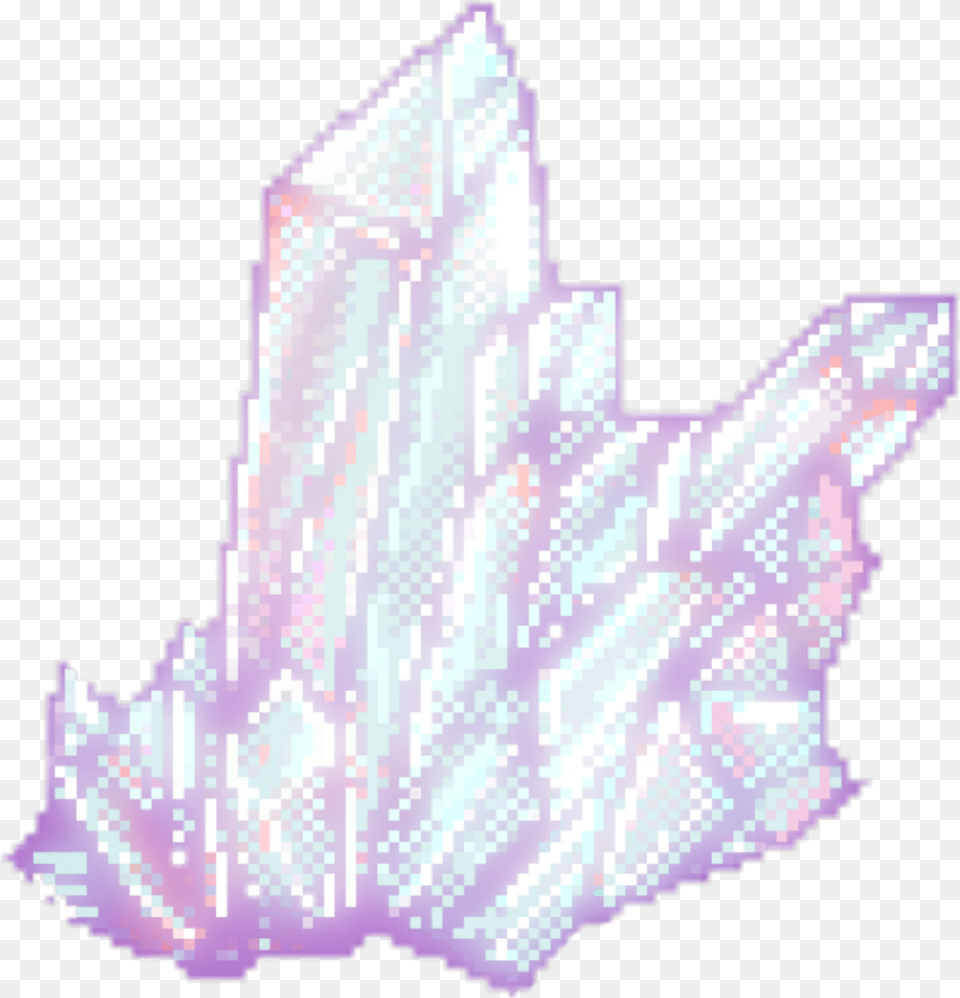 Pastel Goth, Crystal, Ice, Mineral, Outdoors Free Transparent Png