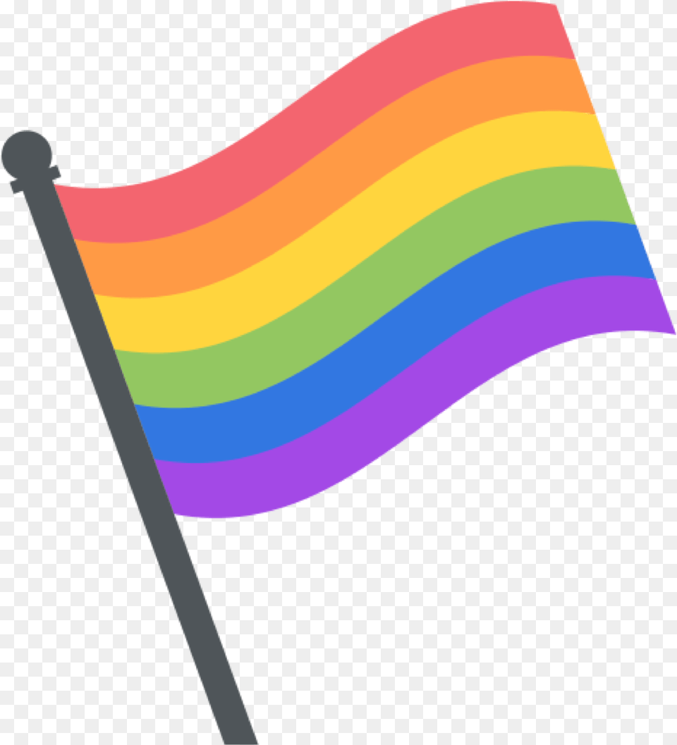 Transparent Pastel Rainbow Transparent Pride Flag Emoji Free Png