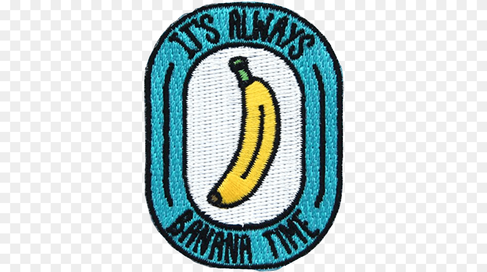 Patch Banana Mine Victoire De Samothrace Coin, Food, Fruit, Logo, Plant Free Transparent Png