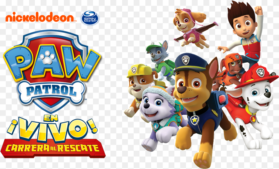 Transparent Paw Patrol Background, Baby, Person, Toy, Face Free Png Download