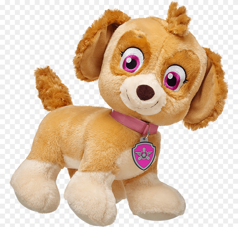 Transparent Paw Patrol Skye Sky Build A Bear, Plush, Toy, Animal, Mammal Free Png Download