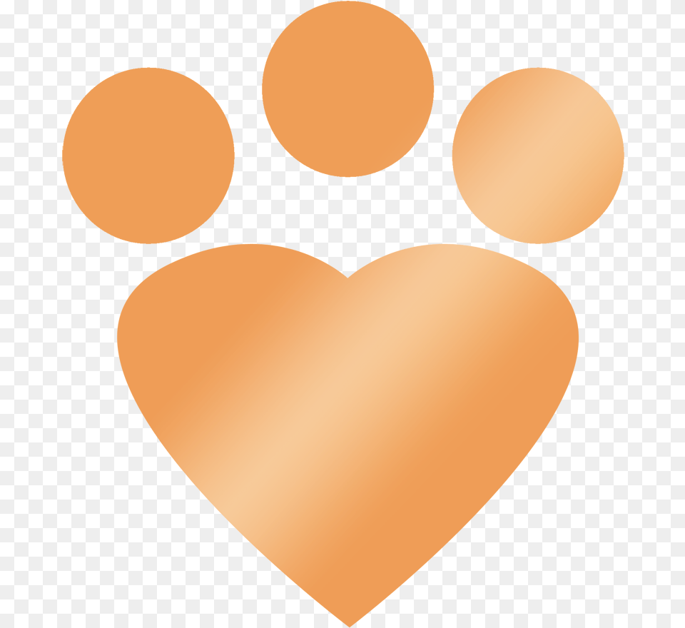 Transparent Paw Print Heart Clipart Heart Free Png Download