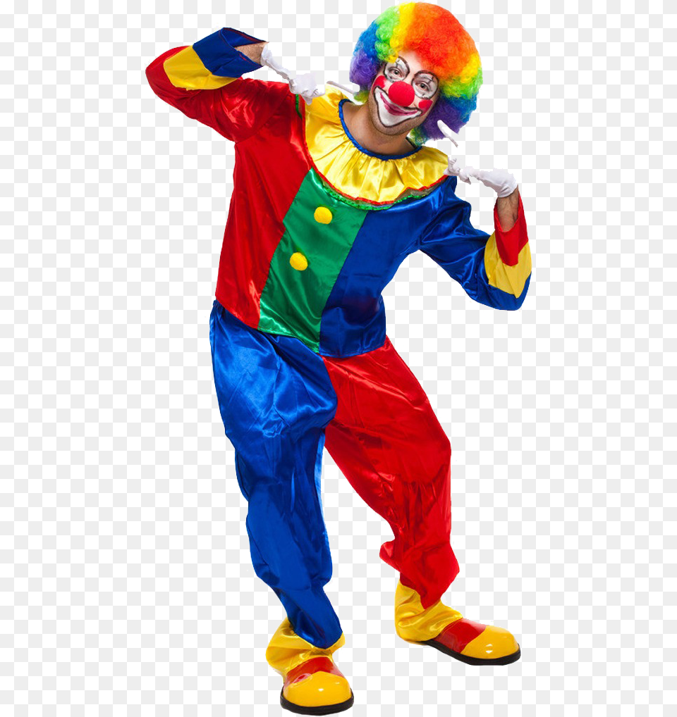 Transparent Payaso Circus Clown, Performer, Person, Face, Head Free Png Download