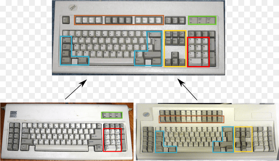 Transparent Pc Keyboard Electronic Musical Instrument, Computer, Computer Hardware, Computer Keyboard, Electronics Free Png