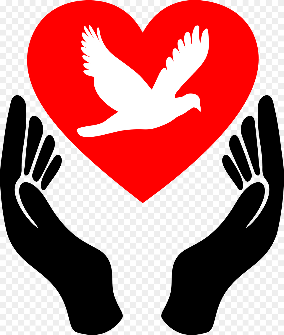 Transparent Peace Sign Hand Symbol Of Love And Peace, Heart, Food, Ketchup, Cupid Free Png Download