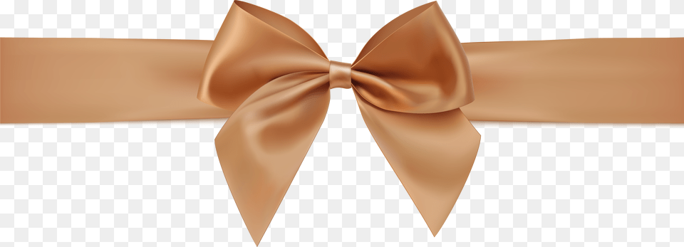 Transparent Peach Clipart Rose Gold Ribbon, Accessories, Formal Wear, Tie, Bow Tie Png Image