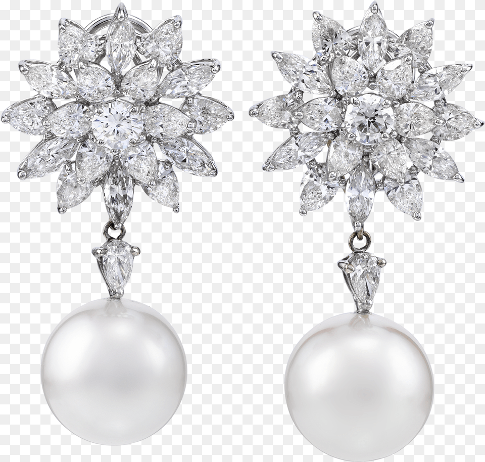 Transparent Pearls Earrings, Accessories, Earring, Jewelry, Diamond Free Png Download